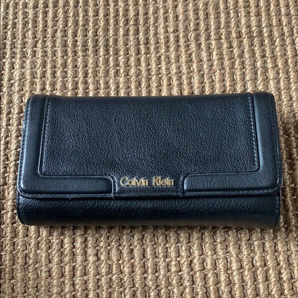 Black Calvin Klein wallet
